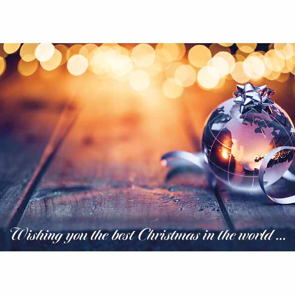 "Best Christmas in the World" card