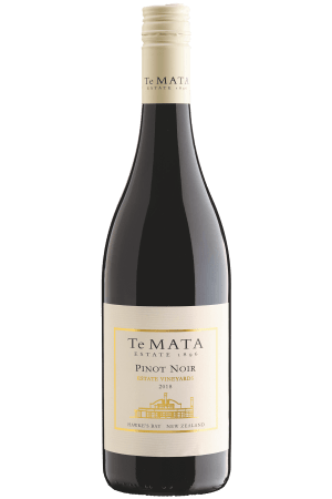 Te Mata Estate Pinot Noir Estate Vineyards 2018