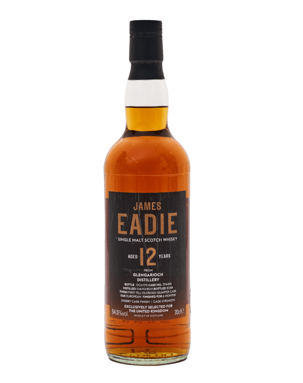 Glengarioch 12 year old Highland single malt Whisky, James Eadie