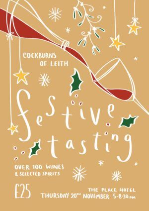 Festive Wine & Spirit Tasting Ticket 2025