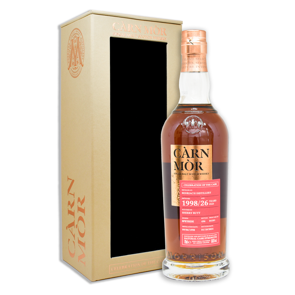 Carn Mor Benriach 1998 Sherry Butt 26 Years Old Celebration of the