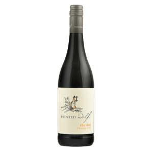Painted Wolf The Den PInotage red South African wine at Cockburns of Leith in Edinburgh New Town