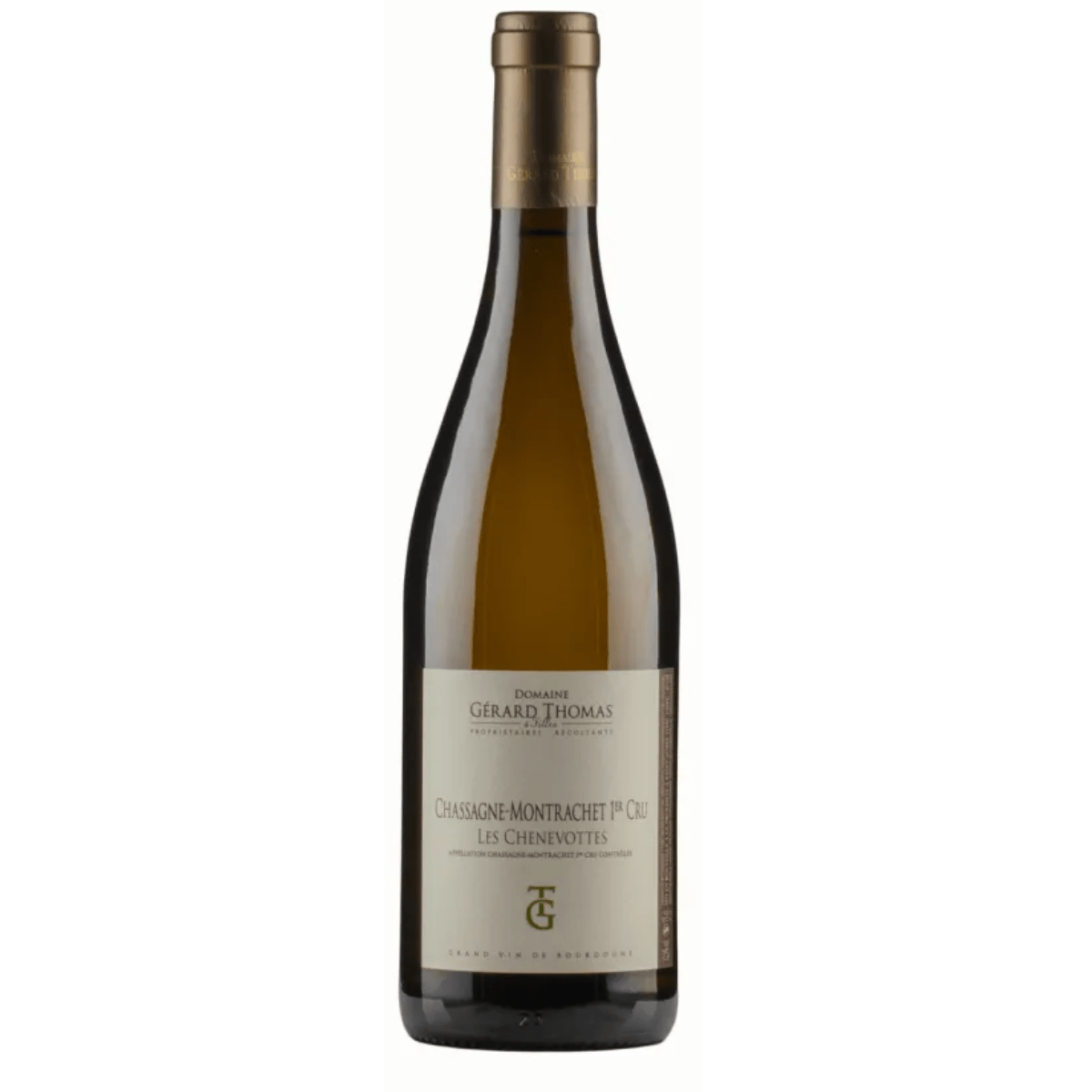 Les Chenevottes Chassagne Montrachet 1er Cru Domaine Gerard Thomas