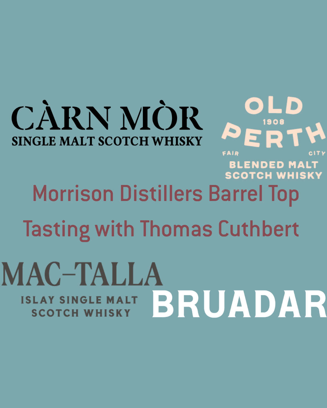 Morrison Distillers Barrel Top Tasting